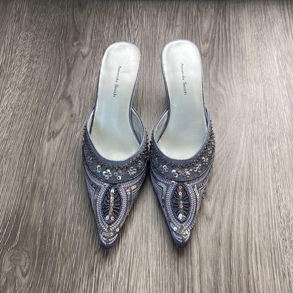 Rhinestone heels